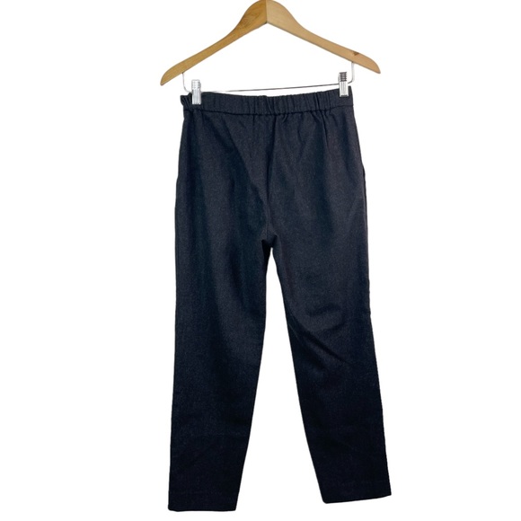Aritzia Babaton Cohen Wool Cashmere Pleated Slim Straight Trouser Pants Size 2 - Picture 5 of 16
